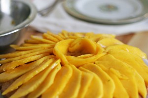 Citrus Olive Oil Mango Cake
