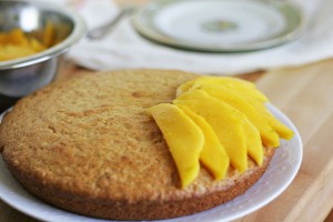 Citrus Olive Oil Mango Cake