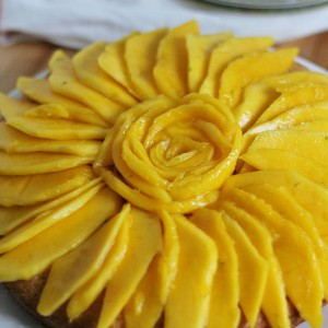 Citrus Olive Oil Mango Cake