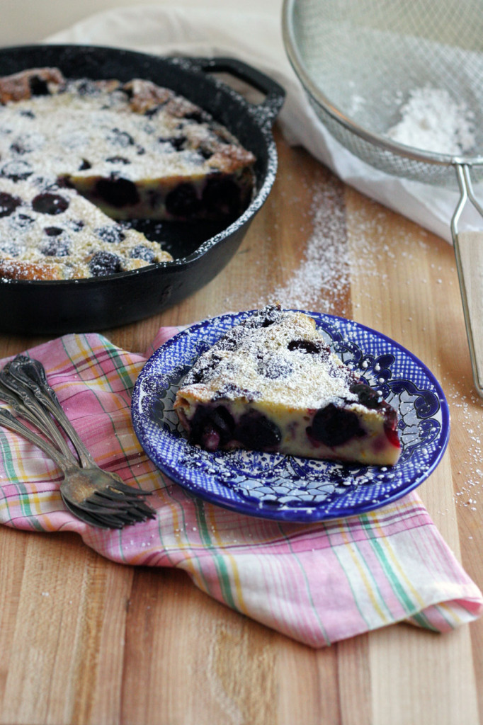 Cherry Clafoutis, it’s Cherry Season