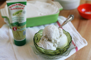 Lemon Grass Coconut Milk Sorbet
