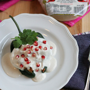 Chiles en Nogada-Chilies in Walnut Sauce