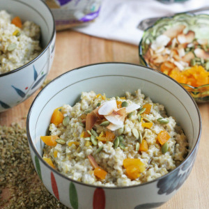 Freekeh Breakfast Bowl