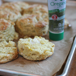 Herb Squash Goat Cheese Biscuits