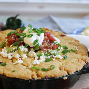 Black Bean Tamale Pie