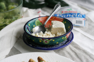 Queso Panela and Poblano Pepper Taquitos