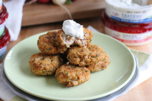 Falafels with Greek Yogurt Dip