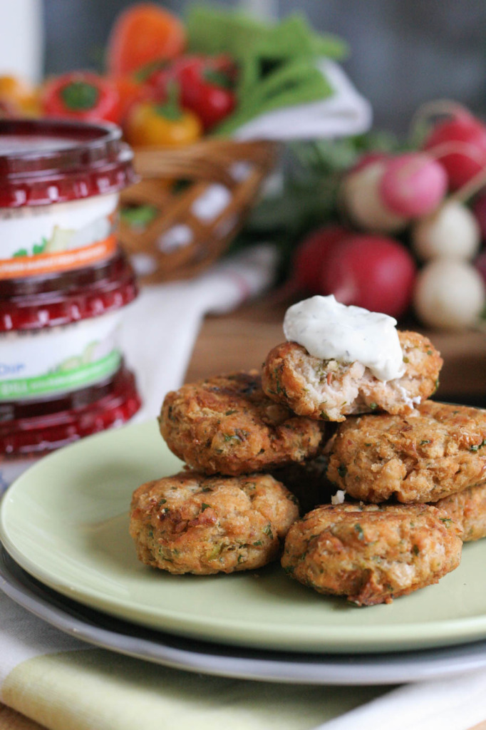 Falafels with Greek Yogurt Dip