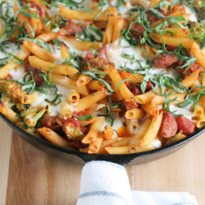 Easy, Quick, Cheesy Pasta Bake