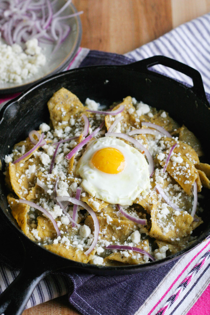 Easy Chilaquiles Verde