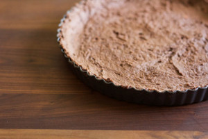 Strawberry Mascarpone Chocolate Dough Tart