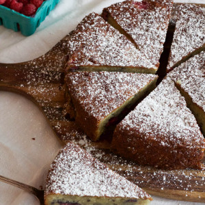 Berry Yogurt Cake