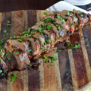 Spicy Huckleberry Lime Pork Tenderloin