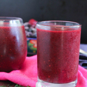 Berry Basil Slushy