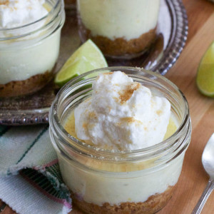 Key Lime Pies in a Jar