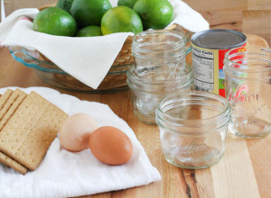 Key Lime Pies in a Jar