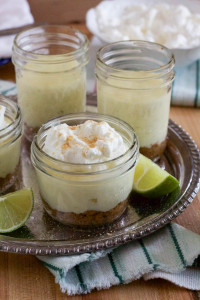 Key Lime Pies in a Jar