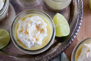 Key Lime Pies in a Jar