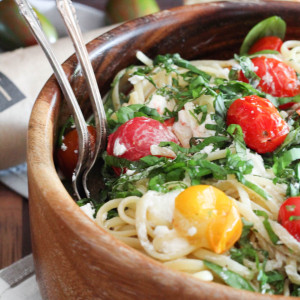 Roasted Cherry Tomato Linguine