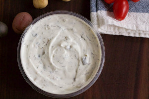 Roasted Potato Salad with Greek Yogurt