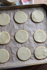 Ginger Sugar Cookies with Clementine Frosting