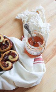 Pepper Jelly Prosciutto Brie Palmiers