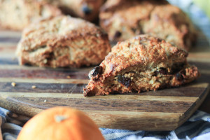 Almond Meal Orange Date Scones