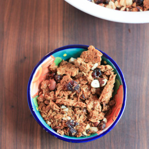 Dried Cherry Hazelnut Granola