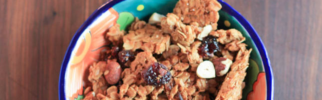 Dried Cherry Hazelnut Granola