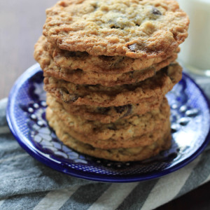 Oatmeal Hazelnut Chocolate Chip Cookies