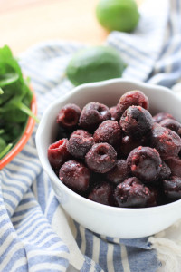 Cherry Lime Green Smoothie