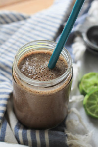 Cherry Lime Green Smoothie