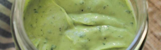 Creamy Avocado Cilantro Dressing