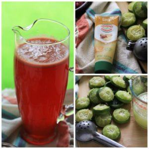 Sparkling Raspberry Ginger Limeade
