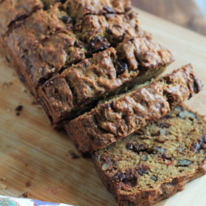 Chocolate Chip Walnut Banana Bread