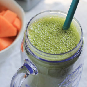 Cantaloupe Peach Smoothie