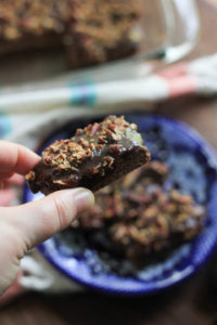 Salted Chocolate Caramel Bars Dessert Cookie Recipe