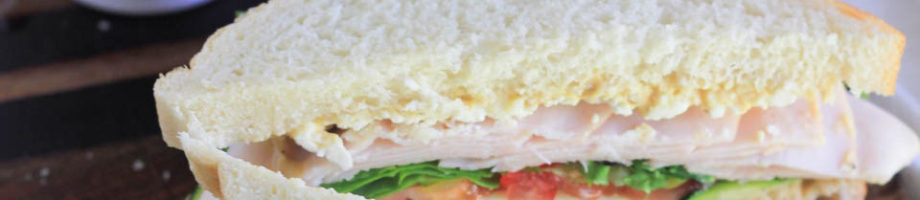 Sea Salt Hummus Spread Turkey Vegetable Sandwich