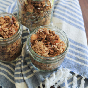 Fig Apple Hazelnut Granola