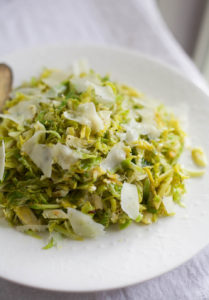 Sautéed Shaved Brussel Sprouts