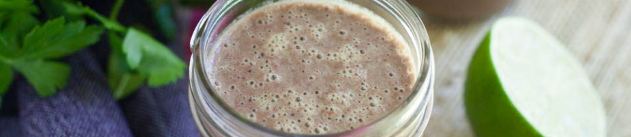 Berry Lime Parsley Smoothie